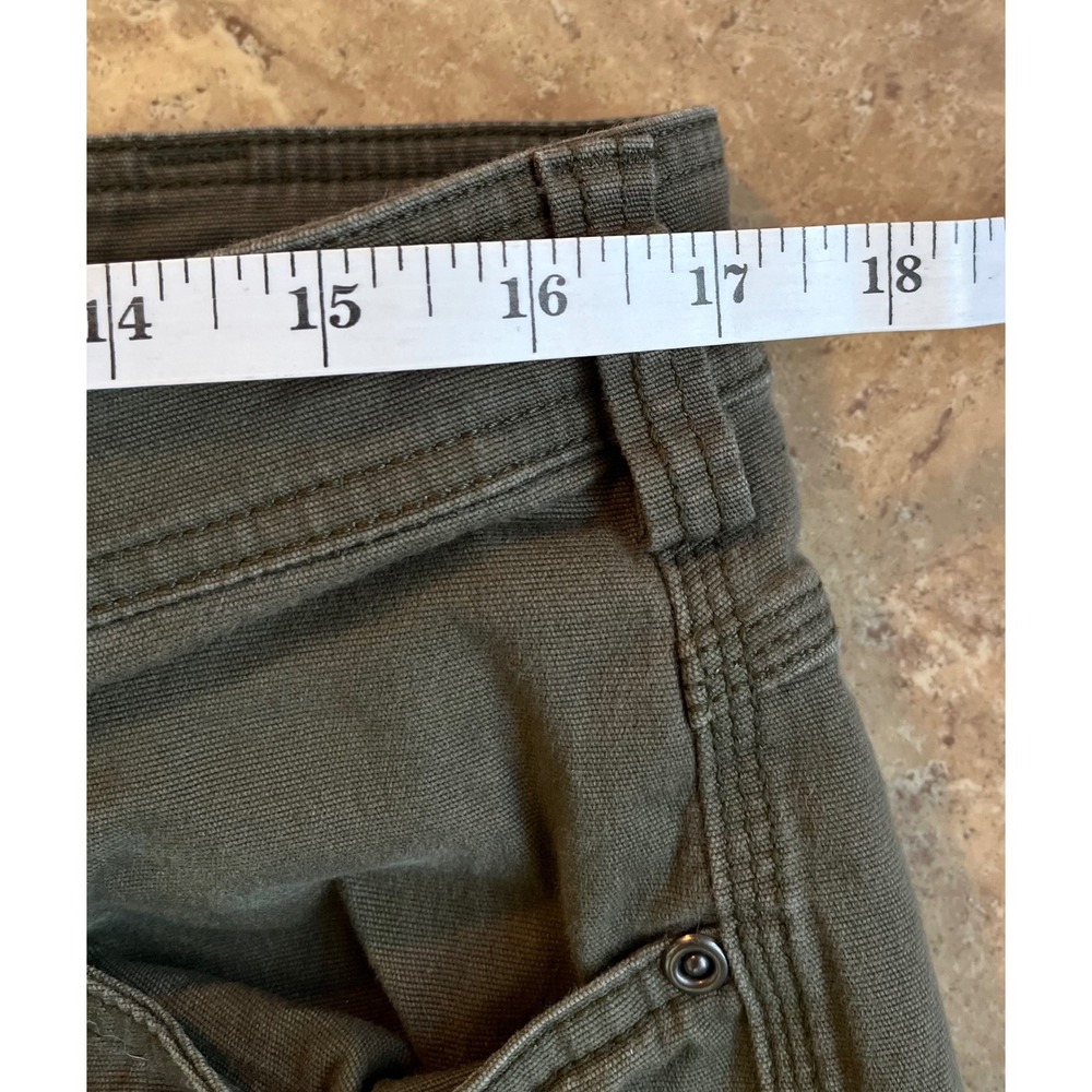 Duluth Trading Co Flex Fire Hose Relaxed Fit Pants Mens 36x34 Olive Green Work - Picture 6 of 13